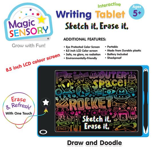 Interactive LCD Writing Tablet - Blue Star